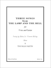 Three Songs from The Lamp and the Bell Vocal Solo & Collections sheet music cover